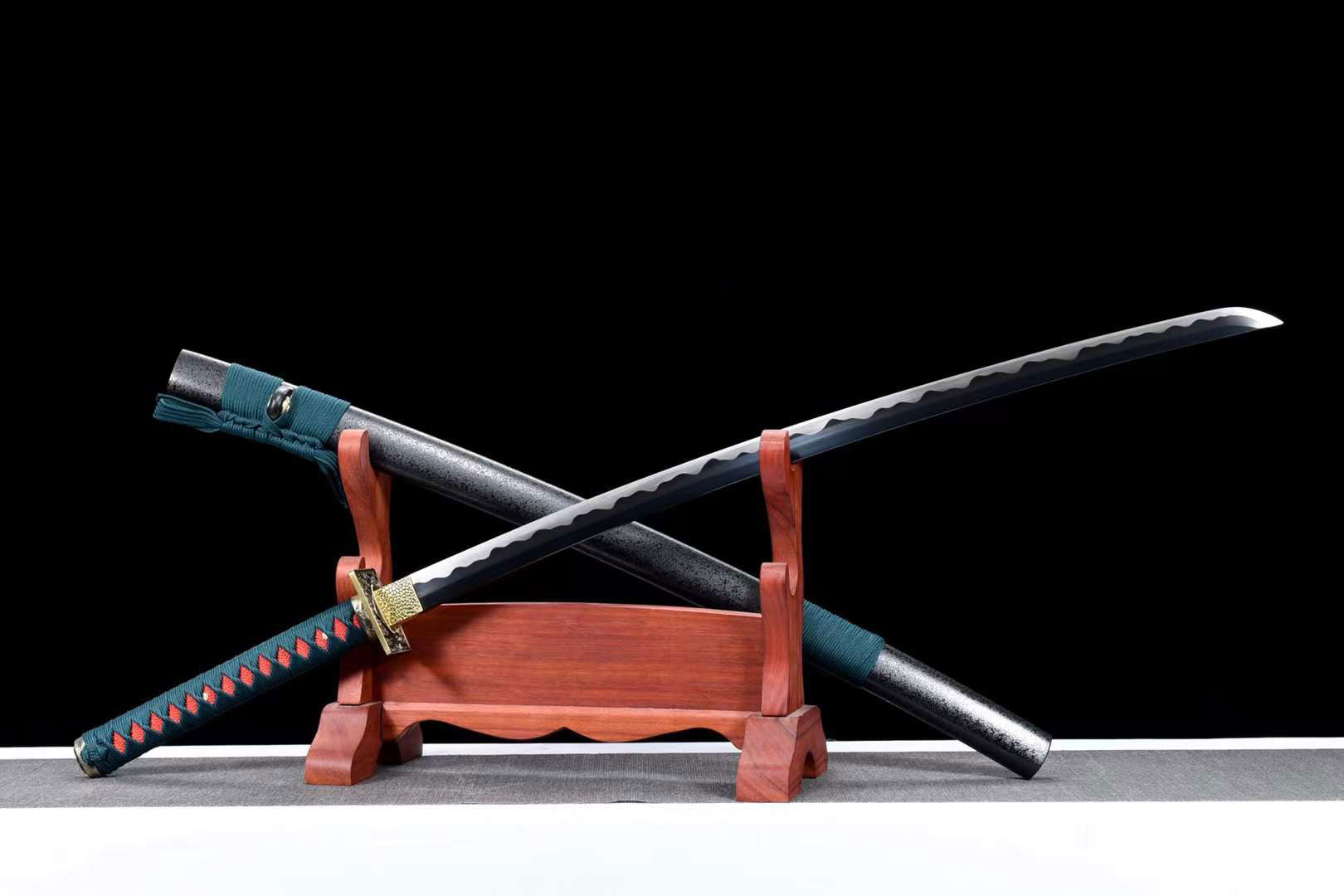 Denjiro Sword,One Piece Katana Sword Real,1060 Carbon Steel Anime Samurai Sword loveyitadj