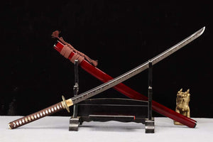 1065 Steel Japanese Katana Sword,Handmade Sword,Full Tang Samurai sword Eagle decorated loveyitadj