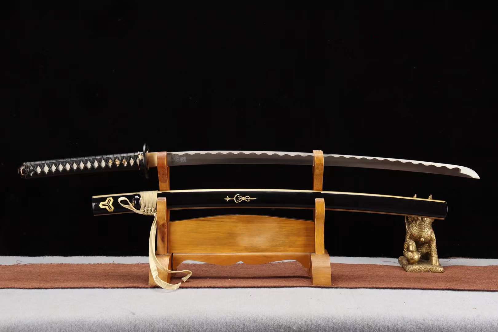 1095 Steel Sword,Kill Bill Hattori Hanzo Sword Reprint,Full Tang Japanese Sword Katana loveyitadj