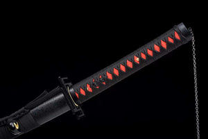 1095 Steel Japanese Sword,Bleach Sword,Ichigo Katana,Anime Samurai sword hansi sword