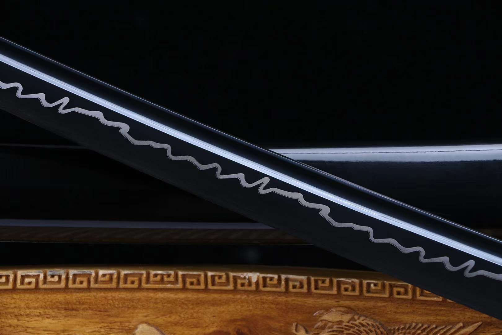 handmade 1095 steel sword set,japanese samurai sword set,full tang sword katana set loveyitadj