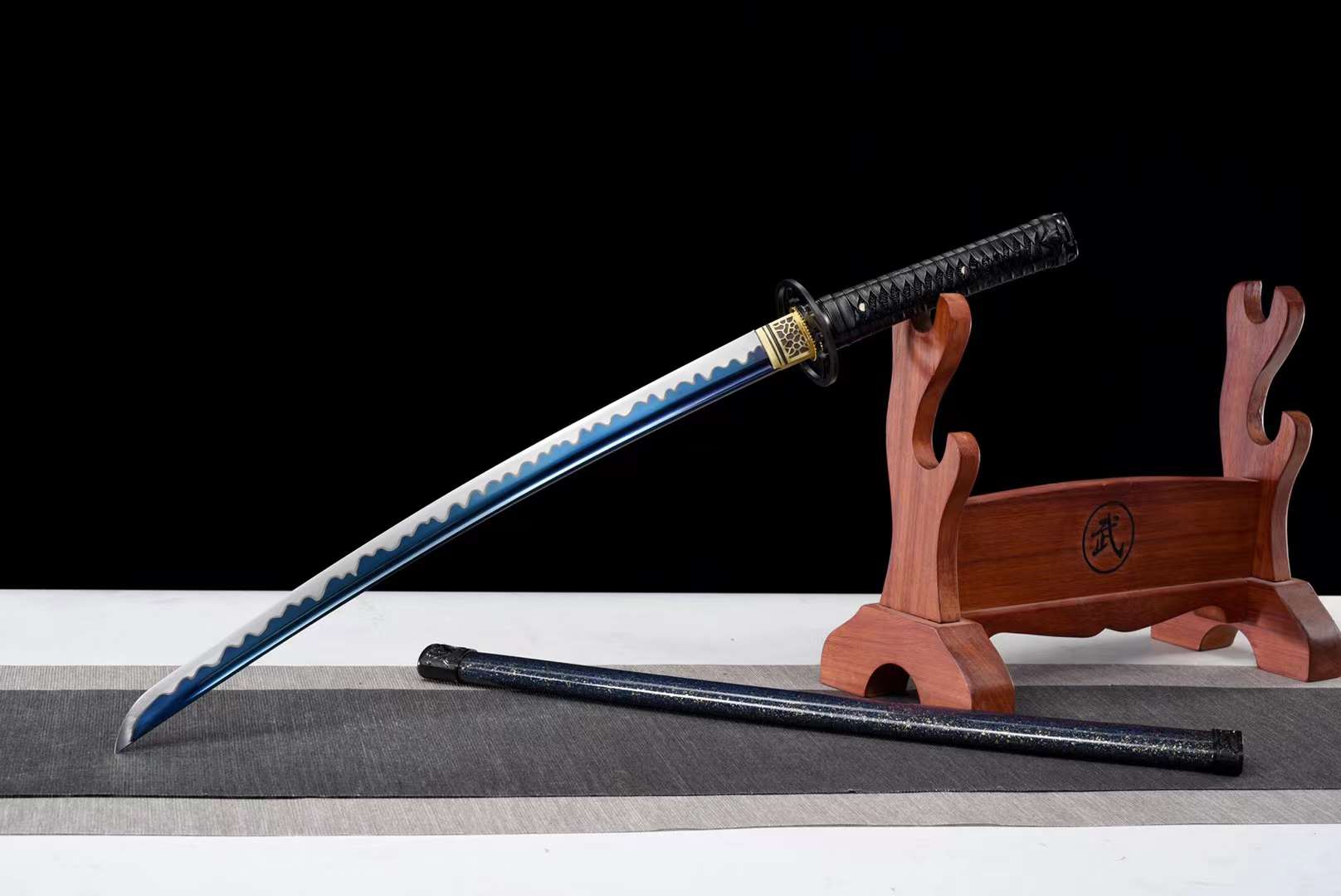 Handmade Sword Katana Real Full Tang 1065 Steel Japanese Samurai Sword Sharp loveyitadj