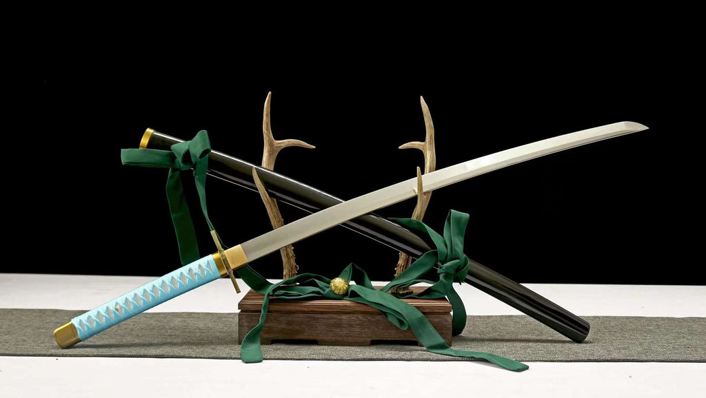 Bleach Sword,Comic sword,1045 steel katana,Hitsugaya Sword,Hyourinmaru Samurai sword,Souten ni zase hansi sword