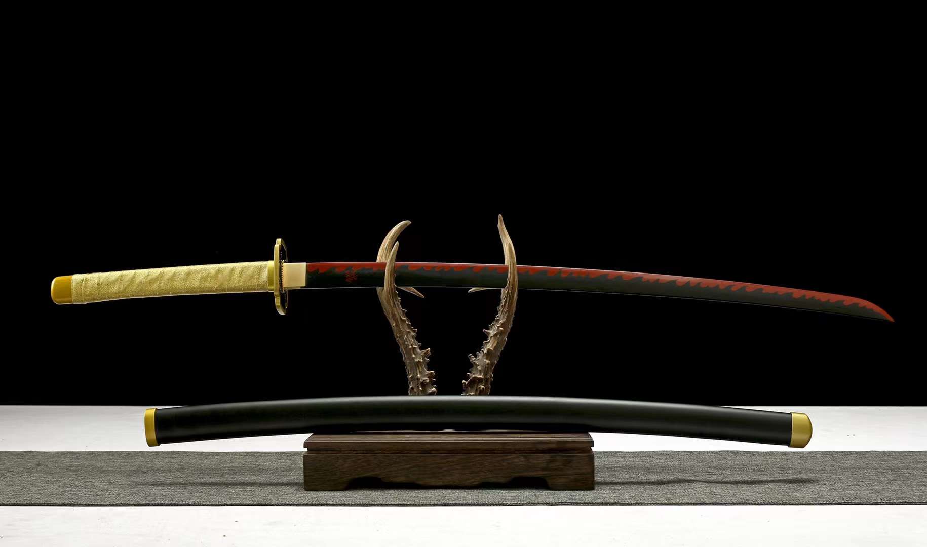 domon slayer sword,real katana,Tsugikuni Yoriichi sword,aninme katana,Samurai katana sword loveyitadj