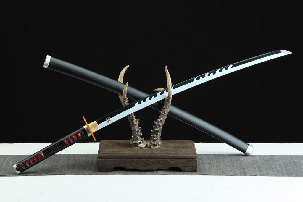 1045 Carbon Steel Japanese Katana Handmade demon slayer sword Tanjiro comic katana hansi sword
