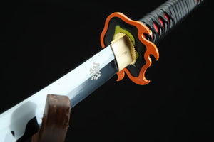 1045 Carbon Steel Japanese Katana Handmade demon slayer sword Tanjiro comic katana hansi sword