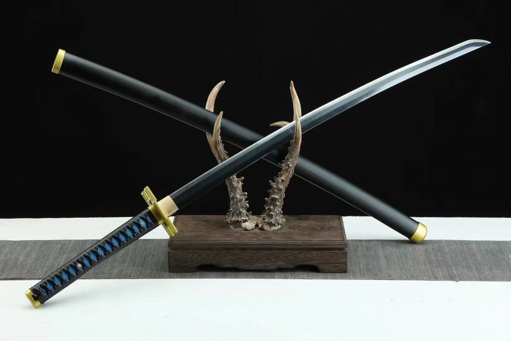 Tokitou Muichirou sword, Real Handmade Katana, Demon Slayer Sword Katana Comic Katana hansi sword