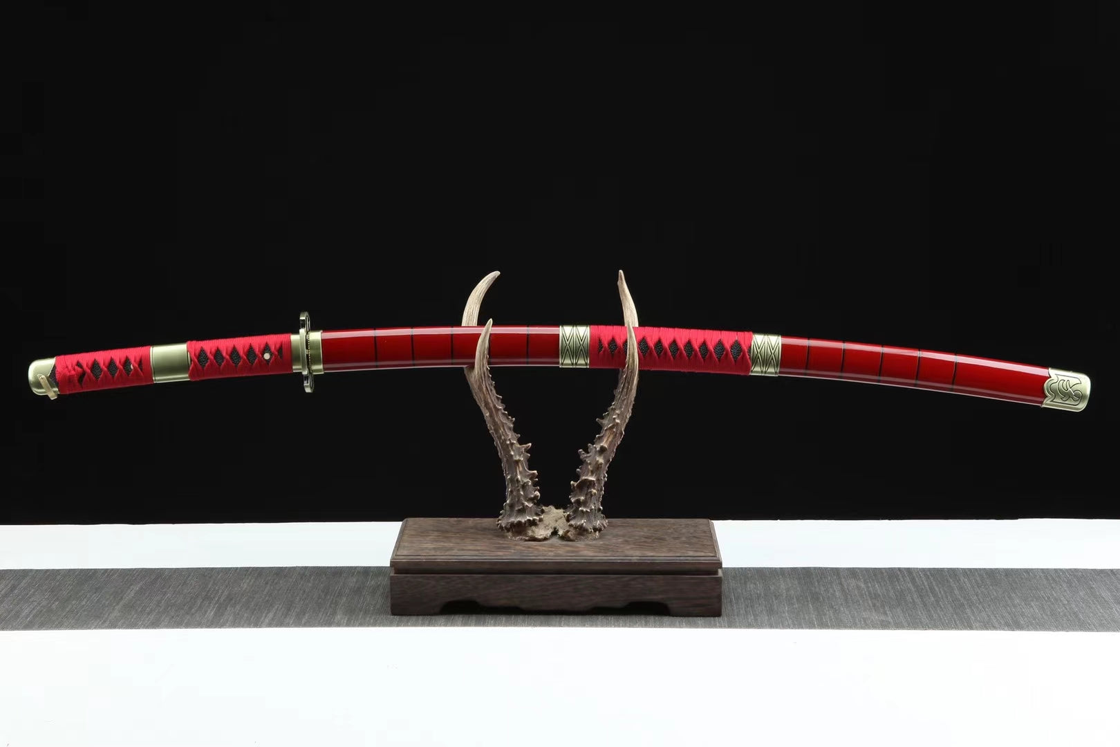 One piece sword,Comic Katana,1045 Steel Roronoa Zoro swords,Sandai Kitetsu sword hansi sword