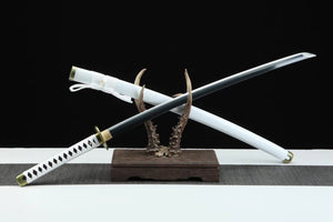 Comic Sword,1045 Steel Sword,Handmade Roronoa Zoro Sword,One Piece Sword,Wadou Ichimonji Sword hansi sword