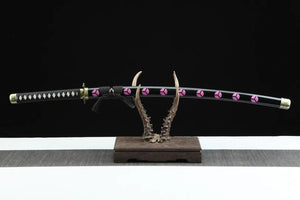 1045 Steel sword,Roronoa Zoro katana,one piece sword,Japanese samurai sword,Shuusui Sword hansi sword