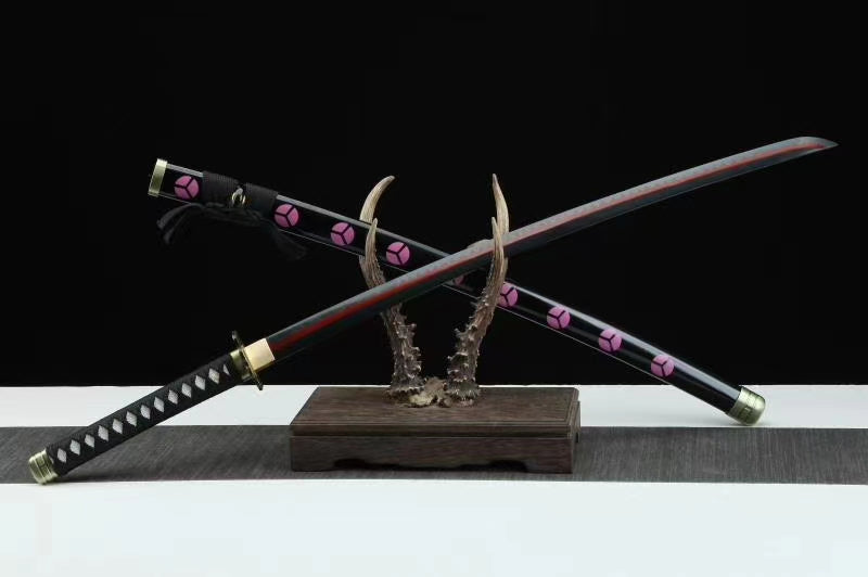 1045 Steel sword,Roronoa Zoro katana,one piece sword,Japanese samurai sword,Shuusui Sword hansi sword